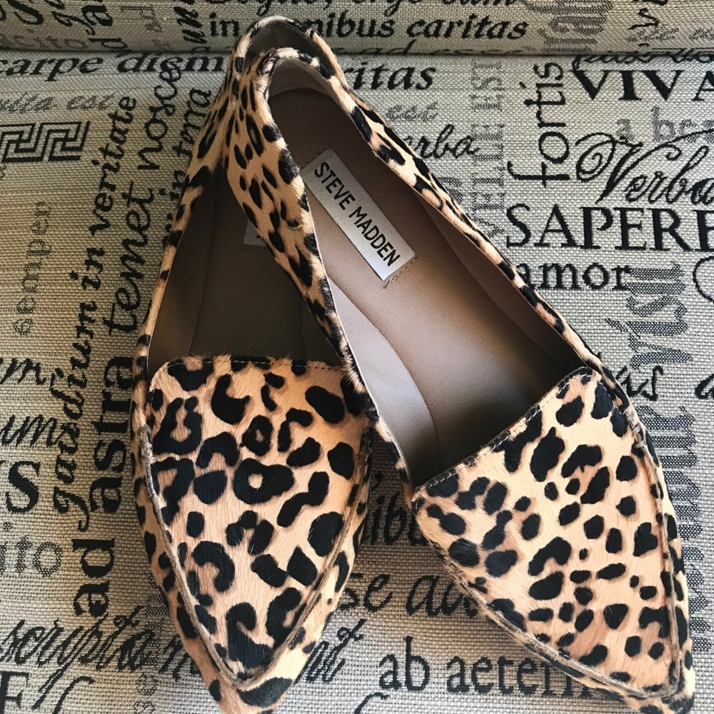Steve Madden Featherl Leopard Shoes